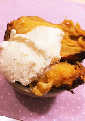 焼き芋アイス-レシピのメイン写真