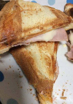ホットサンドお手軽-レシピのメイン写真