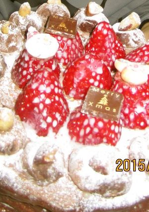クリスマスケーキ-レシピのメイン写真