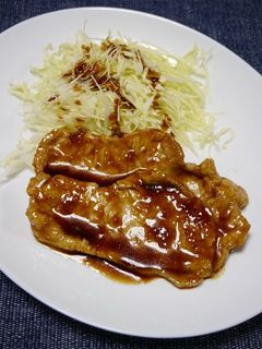 簡単!豚の生姜焼き(からめ焼き)-レシピのメイン写真