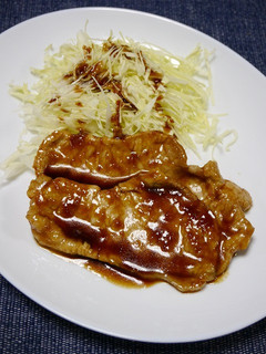 簡単!豚の生姜焼き(からめ焼き)-レシピのメイン写真