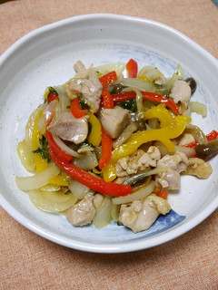 もも肉と色々野菜の牡蠣だし醬油炒め-レシピのメイン写真