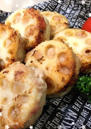 シャキシャキ蓮根挟み焼き★-レシピのメイン写真