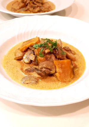 鶏肉のポルチーニクリーム煮-レシピのメイン写真