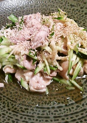 切干大根と鶏のサラダ-レシピのメイン写真