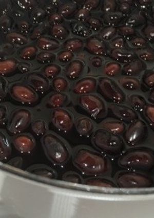 シワのない 簡単 黒豆-レシピのメイン写真