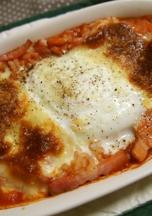 入れて焼くだけ！簡単トマトドリア-レシピのメイン写真