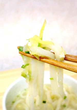 超簡単☆生姜のぽかぽかうどん・ラーメン-レシピのメイン写真