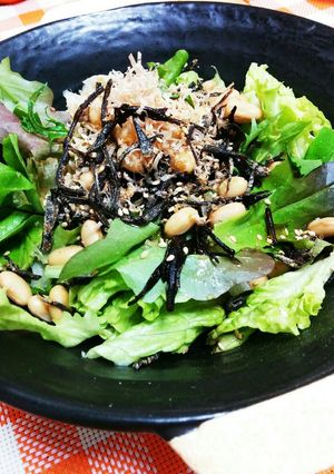 ☆ひじきと大豆のヘルシー和風サラダ☆-レシピのメイン写真