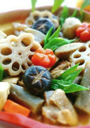 フライパンで簡単✾筑前煮（煮しめ）-レシピのメイン写真