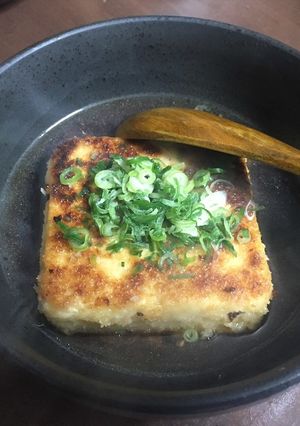 パリふわ！簡単フライパンで豆腐揚げ-レシピのメイン写真