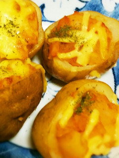 丸ごとじゃがいもピザ風-レシピのメイン写真