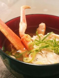 蟹の美味しいお味噌汁!-レシピのメイン写真