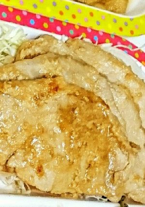 漬け込んで焼くだけ～！豚肉の麹味噌漬け♪-レシピのメイン写真