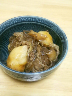 リメイク☆すき焼き風里芋の煮物-レシピのメイン写真