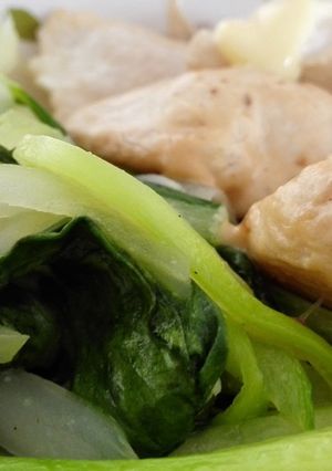 甘辛☆マヨチキン＆野菜ソテー-レシピのメイン写真