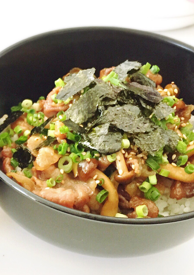 すき焼きのタレだけで 簡単★ 絶品豚丼-レシピのメイン写真