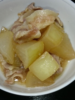 大根と豚バラ肉の煮付け-レシピのメイン写真