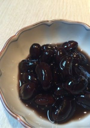 圧力鍋で時短！ふっくら黒豆煮-レシピのメイン写真