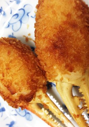 もっちりサクサクのかにの爪のフライ-レシピのメイン写真