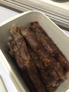 牛肉のごぼう巻き 甘辛煮-レシピのメイン写真