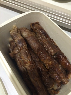 牛肉のごぼう巻き 甘辛煮-レシピのメイン写真