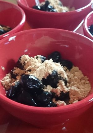 ミルク寒天黒豆添え-レシピのメイン写真