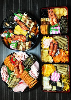おせち料理レイアウト-レシピのメイン写真