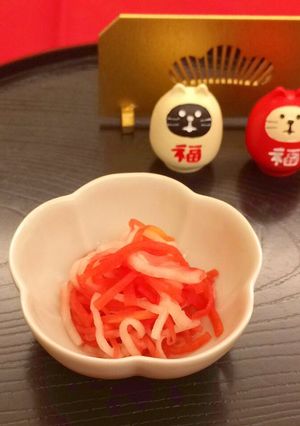 金時人参と大根の紅白なます-レシピのメイン写真