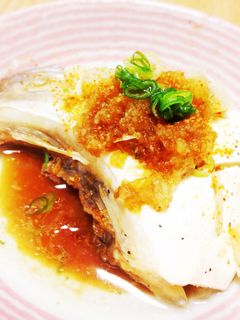 簡単!ぶりカマのレンジ蒸し-レシピのメイン写真