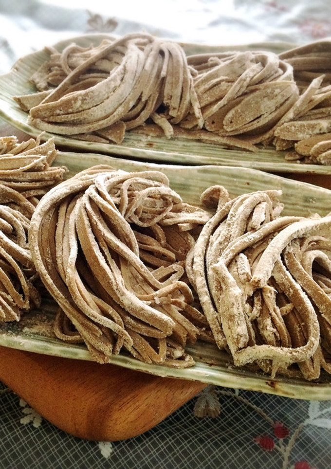おうちで！手打ち蕎麦♪-レシピのメイン写真