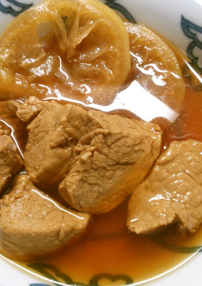 簡単♪豚ヒレ肉のレモンはちみつの和風煮！-レシピのメイン写真