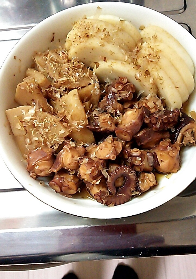 たこ 煮物 圧力鍋使用-レシピのメイン写真