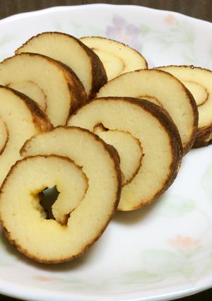 卵焼き器で伊達巻(２個分)-レシピのメイン写真