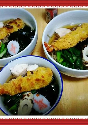 ❄2015年❄年越し✨蕎麦～っ♥✨-レシピのメイン写真
