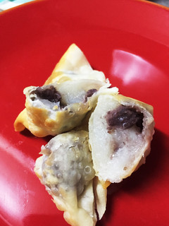 簡単!お餅小豆パイ-レシピのメイン写真