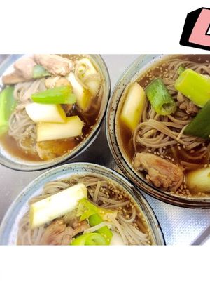 ネギかも✴︎年越し蕎麦-レシピのメイン写真