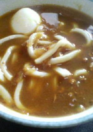 あるもので♪カレー南蛮-レシピのメイン写真