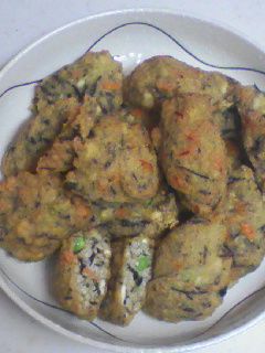 豆腐とひじきの落とし揚げ-レシピのメイン写真