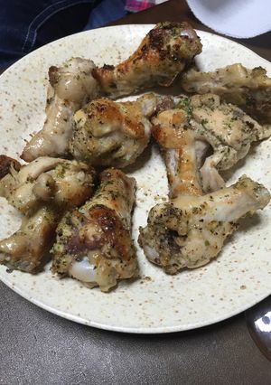 手羽元バジル焼きレモン風味-レシピのメイン写真