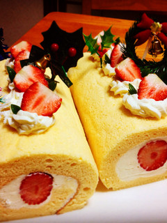 ロールケーキ(自分用覚え書き)-レシピのメイン写真