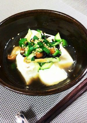温でも冷でも☆ネバつる豆腐-レシピのメイン写真