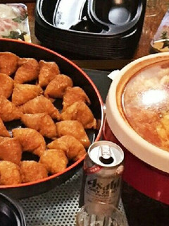 トマト鍋★お稲荷 飲み会おかず-レシピのメイン写真