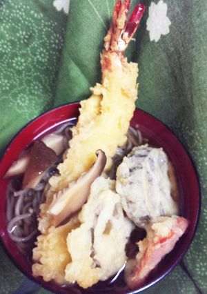 年越しそば♪えびの天ぷらそば-レシピのメイン写真