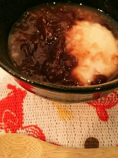 超簡単!水羊羹でぜんざい-レシピのメイン写真