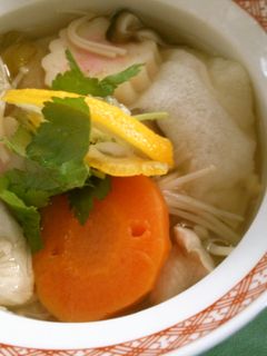 お正月に!白だしで簡単なお雑煮♪-レシピのメイン写真
