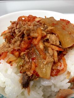 激ウマ♪まぐろフレーク×キムチ-レシピのメイン写真