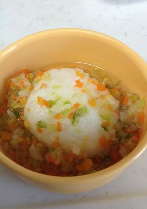 離乳食の偽お雑煮-レシピのメイン写真
