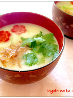 ✿甘い 白味噌のお雑煮 京都✿-レシピのメイン写真