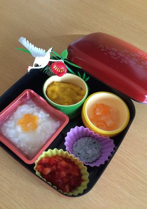 一緒にお祝い離乳食おせち♪-レシピのメイン写真